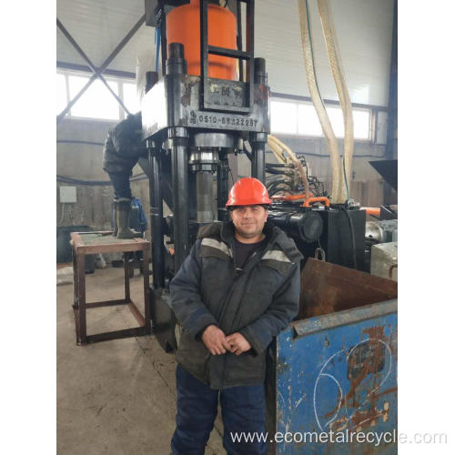 CE Sponge Iron Mill Scale Briquette Machine